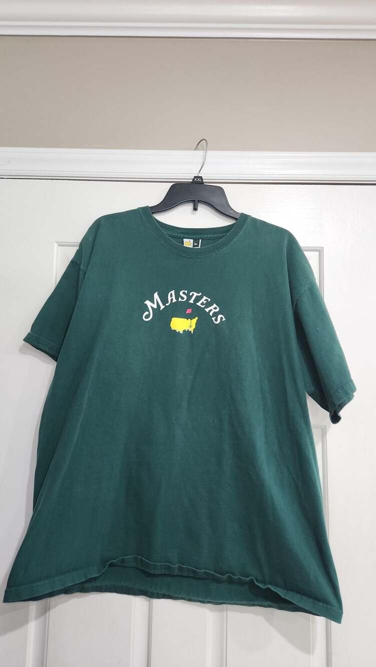 Masters Tournament Augusta National Golf Club Hunter Green Logo T-Shirt